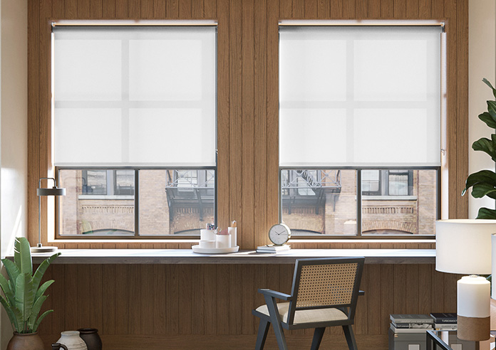 Trapani, Snow - Twist&Fit Roller Blind - Image 3